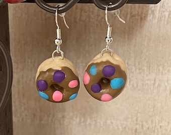 Donut Earrings - Clay Earrings