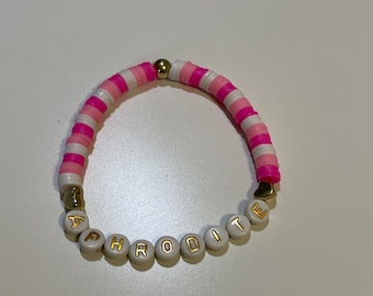 Aphrodite, Goddess of Love Beaded Bracelet - Greek Mythology