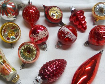 Antique christmas ornaments | Etsy
