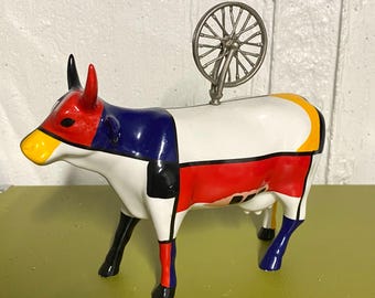 Vintage Westland Cow Parade Ceramic Figurine~ #7326 ~ 'welcome to
