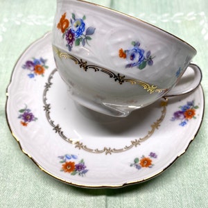 Sale~ 12 Bavaria Schumann Vintage US Zone Germany Tea Cup & Saucer Set ...