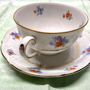 Sale~ 12 Bavaria Schumann Vintage US Zone Germany Tea Cup & Saucer Set ...