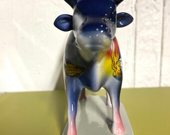 Vintage Westland Cow Parade Ceramic Figurine~ #7326