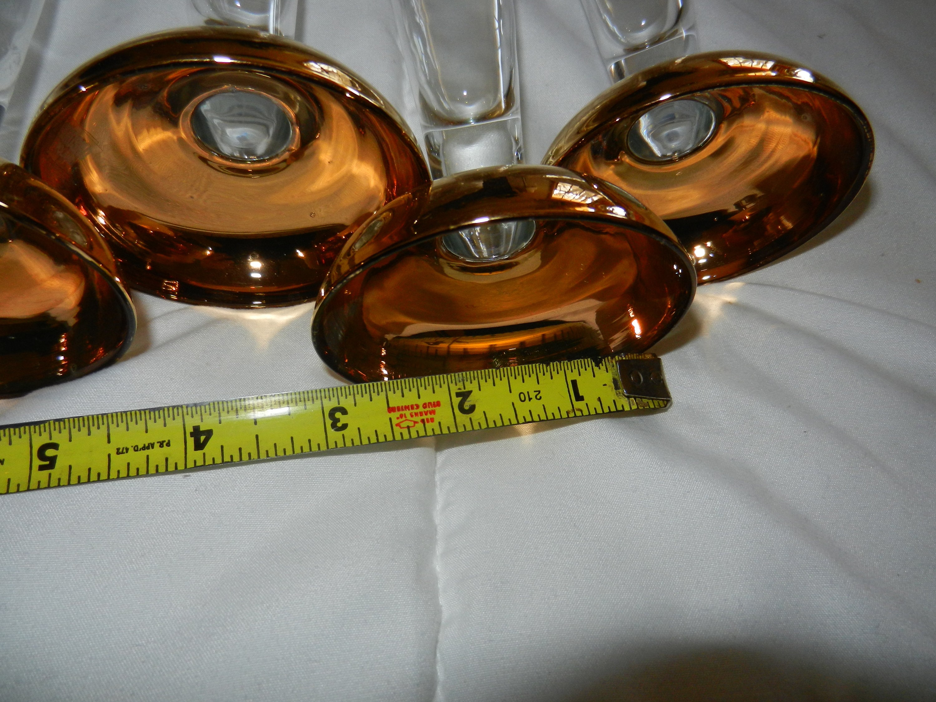 Krosno glassware Set of 4 Champagne Glasses Vintage Poland Etsy