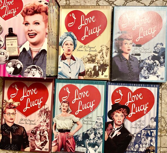 I Love Lucy All Original Dvd Collection All Complete Seasons Etsy