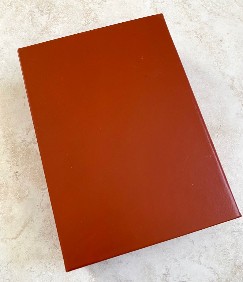 Leather-Bound Joy of Cooking Cookbook Beautiful Cinnabar Red, 2006 edition Hard Cover, excellent new condition Rare Collectible Book image 8