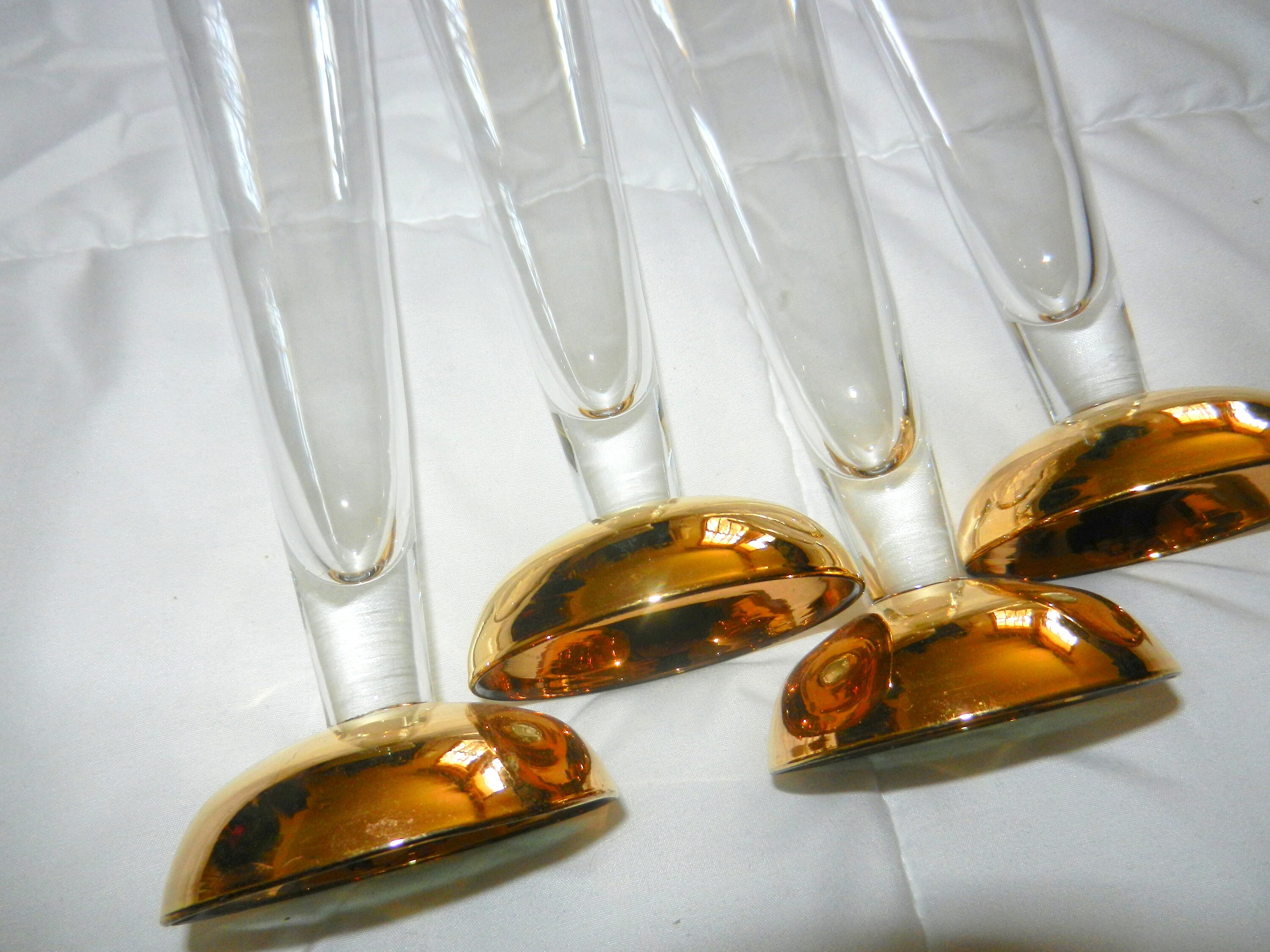 krosno stemless champagne glasses