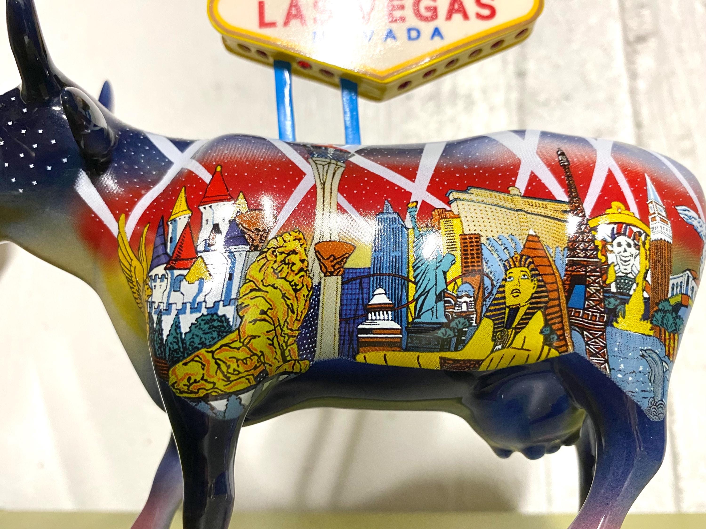 Vintage Westland Cow Parade Ceramic Figurine~ #7326