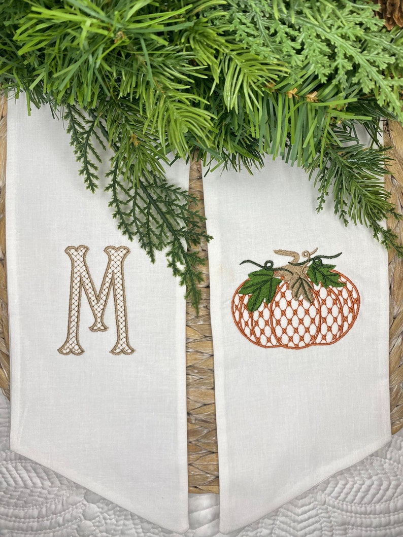 Wreath Sash- Fall Chic Pumpkin