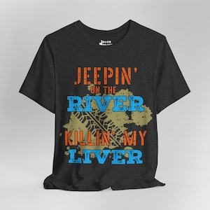 Zabawna koszulka Jeep Offroad: Koszulka 4x4 Mudding Adventure