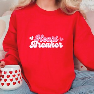 Love Sweatshirt, Heart Hoodie, Valentines Day Sweatshirt, Women&#39;s Sweatshirt, Couple Sweatshirt, Gift For Her, Love Shirt