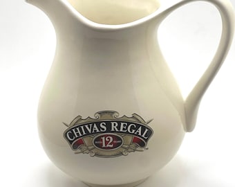 Chivas Regal Pitcher Aged 12 Years Bar Scotch Whiskey Barware, Old Pitch
