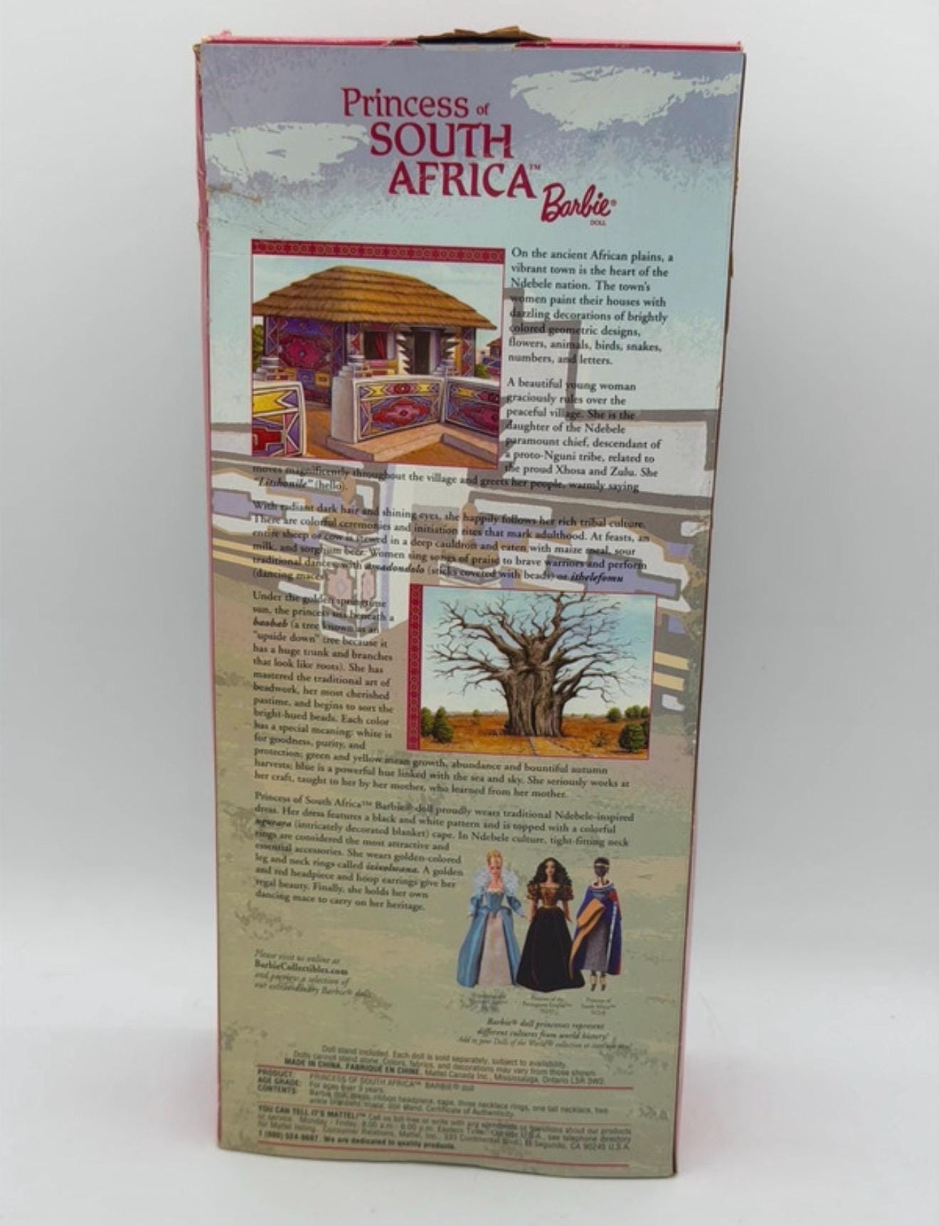 Princess of South Africa Barbie Doll • Dolls of the World