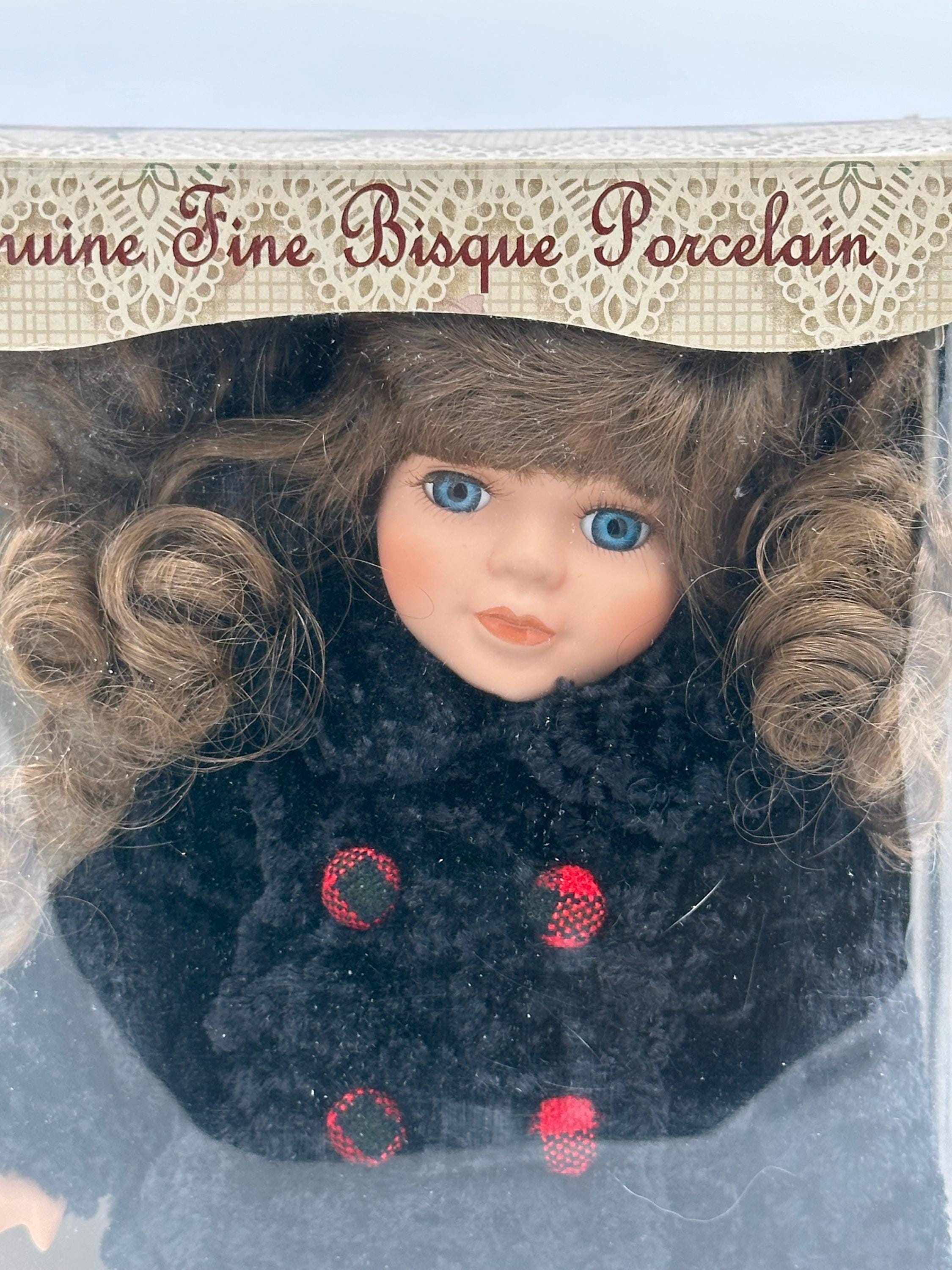 Vintage Porcelain Doll, Special Edition Collectible, 14 Inch