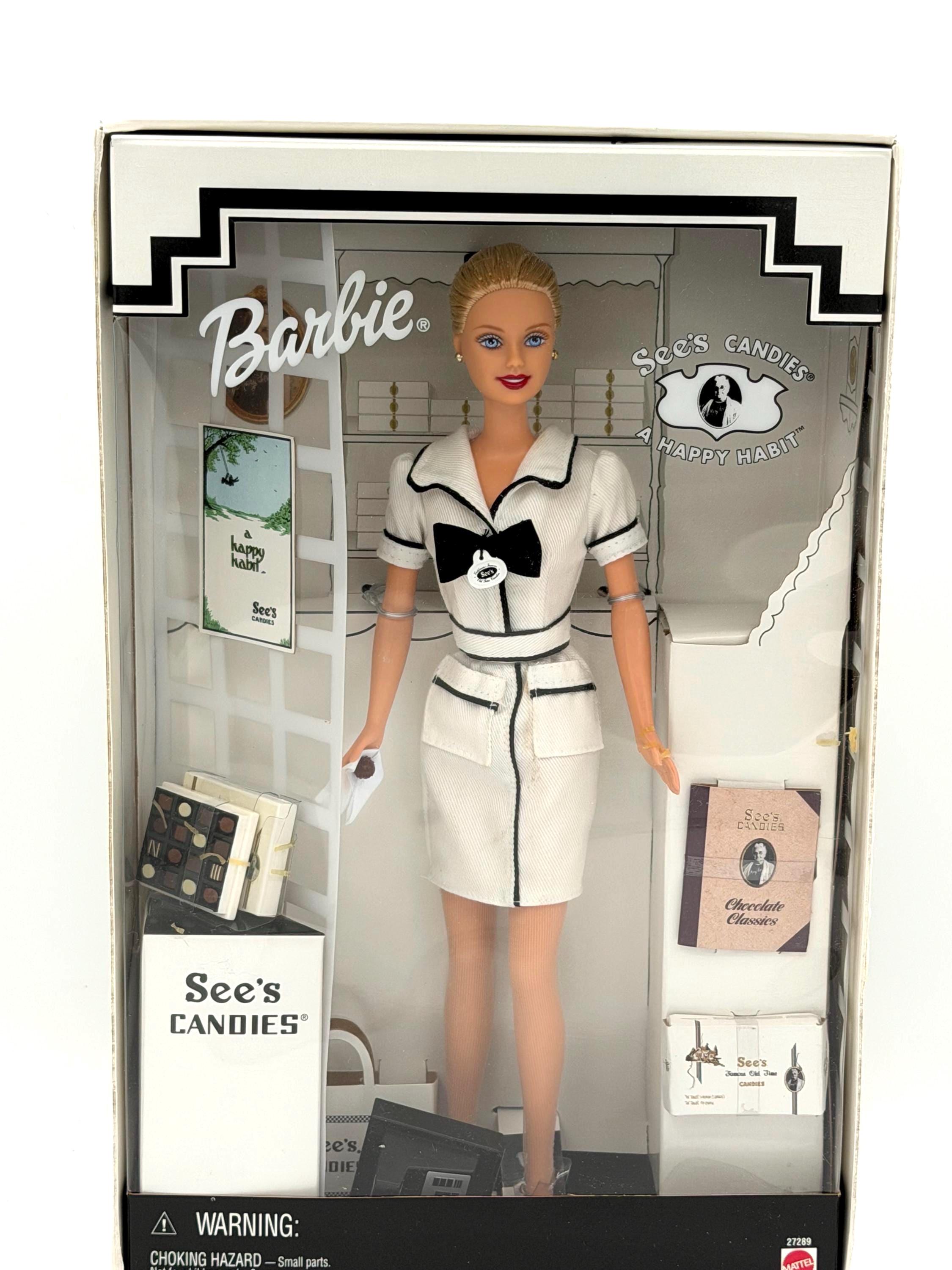 Vintage Barbie See's Candies Employee Doll – Rare Corporate