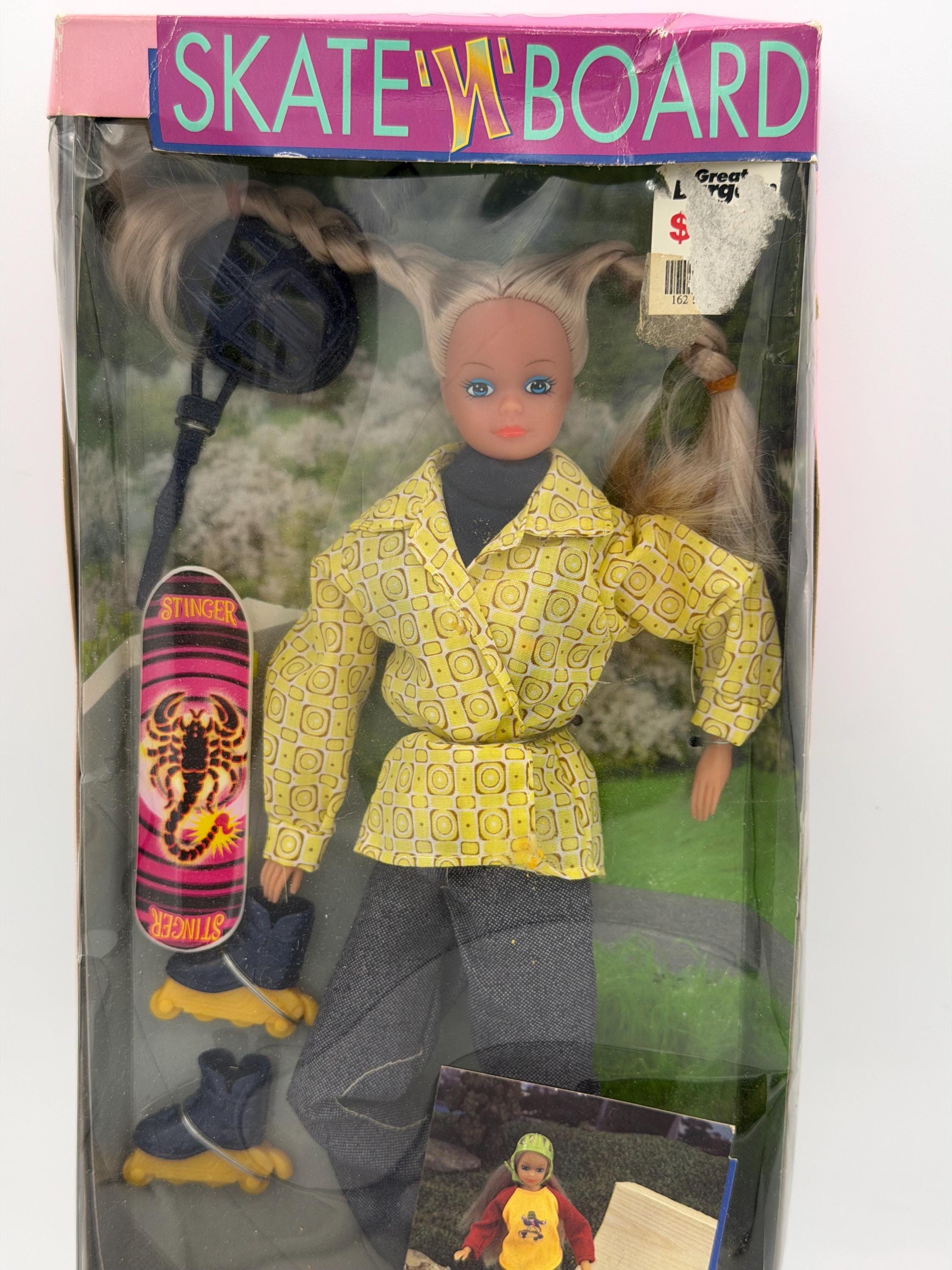 Rare Steffi Love Skateboard Doll – Vintage Simba Toys European