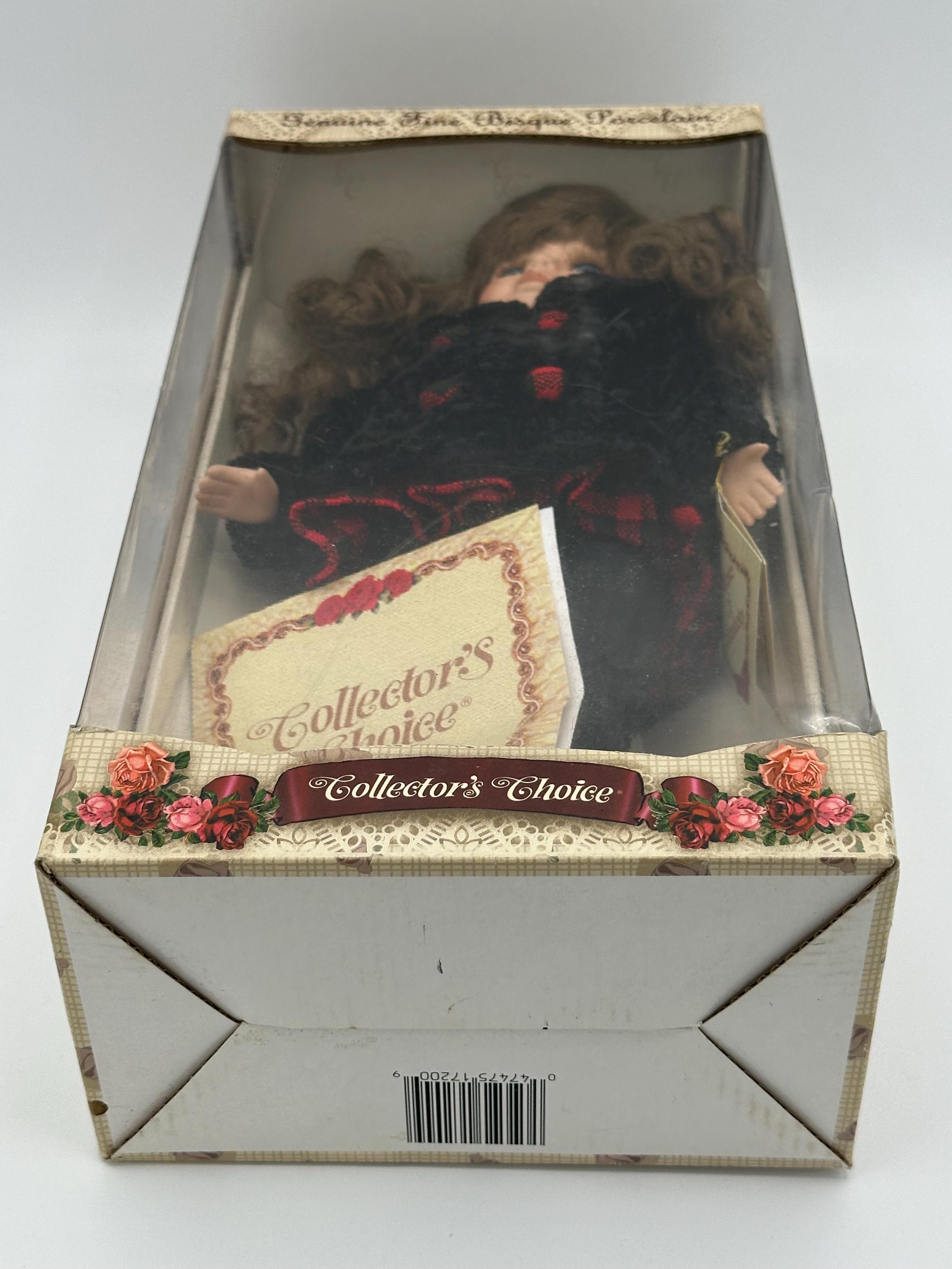Vintage Porcelain Doll, Special Edition Collectible, 14 Inch