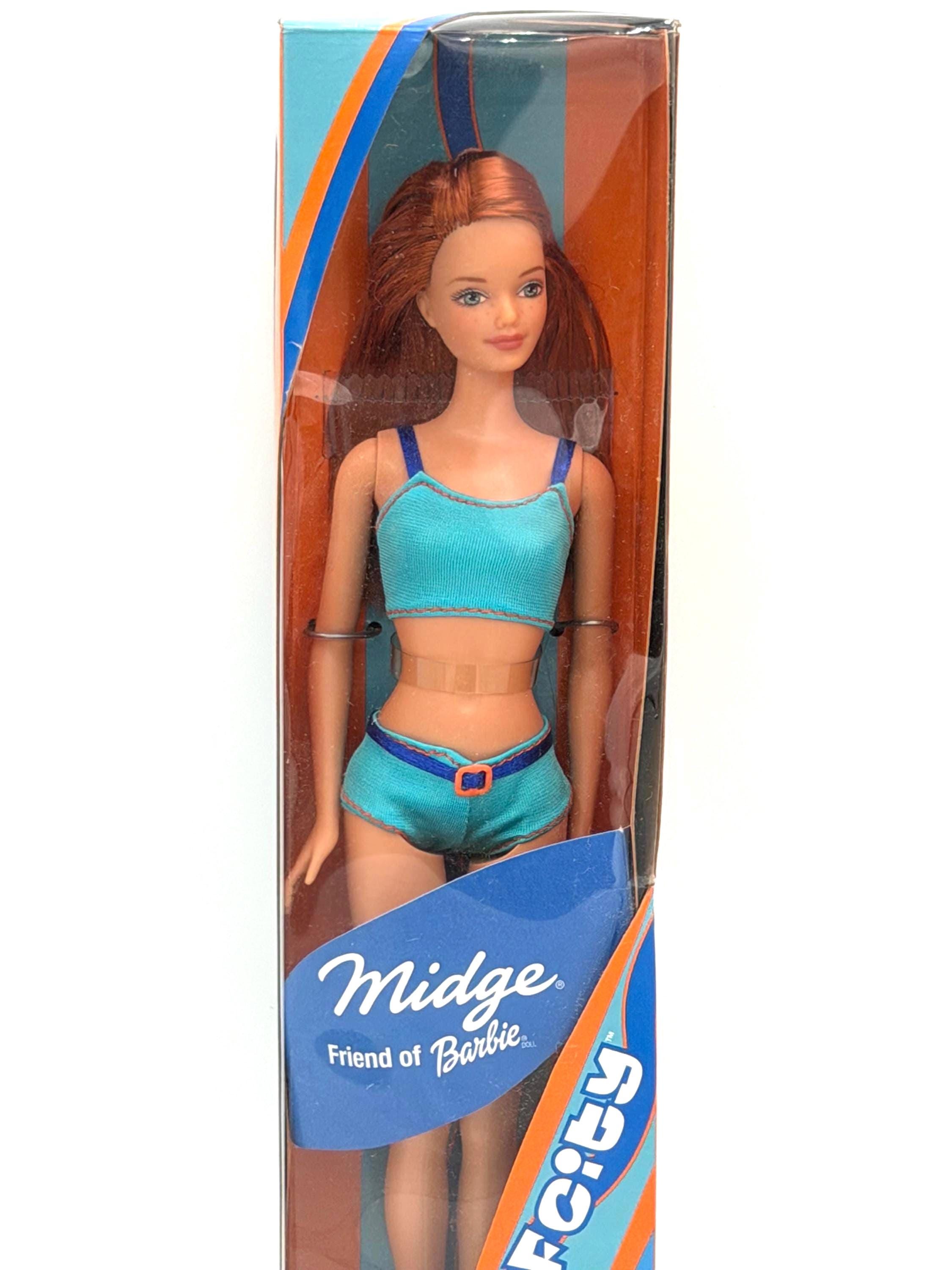 Vintage Midge Doll Surf City Barbie Red Hair Mattel 28421 (2000s