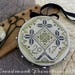 Primitive Cross Stitch Pattern - Quaker Clover Pinwheel