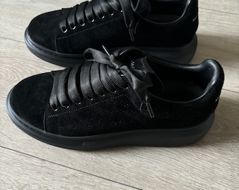 スニーカー ALEXANDER MCQUEEN BLACK CANVAS AND SUEDE SNEAKERS il_340x270.6211883725_39pp.jpg