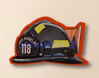 118 helmet sticker
