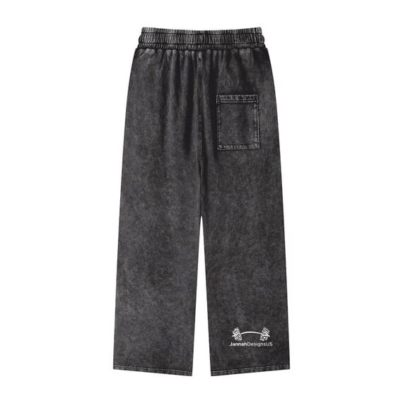 60s〜】 vintage wide slacks usa black Vintage Mid-century