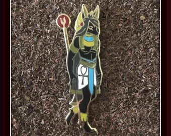 Anubis - God of the Dead - Hard Enamel Pin