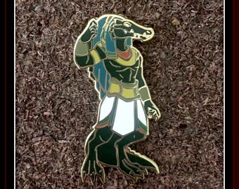 Sobek - God of Power - Hard Enamel Pin