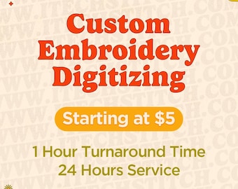 Custom Embroidery Digitizing: Logo, Image to Machine File Conversion