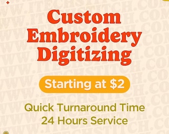 Custom Embroidery Digitizing Service: Fast, Reliable Logo & Patch Design