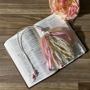 Pink Bible Tassel/Bookmark
