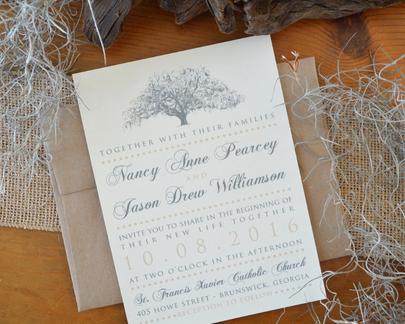 Wedding Invitations Savannah Ga 5
