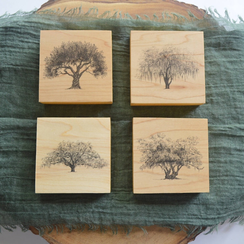 Olive Tree Art Print on Wood Panel Christmas Ornament Etsy