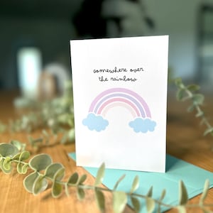 Carte arc-en-ciel - Quelque part au-dessus de l'arc-en-ciel