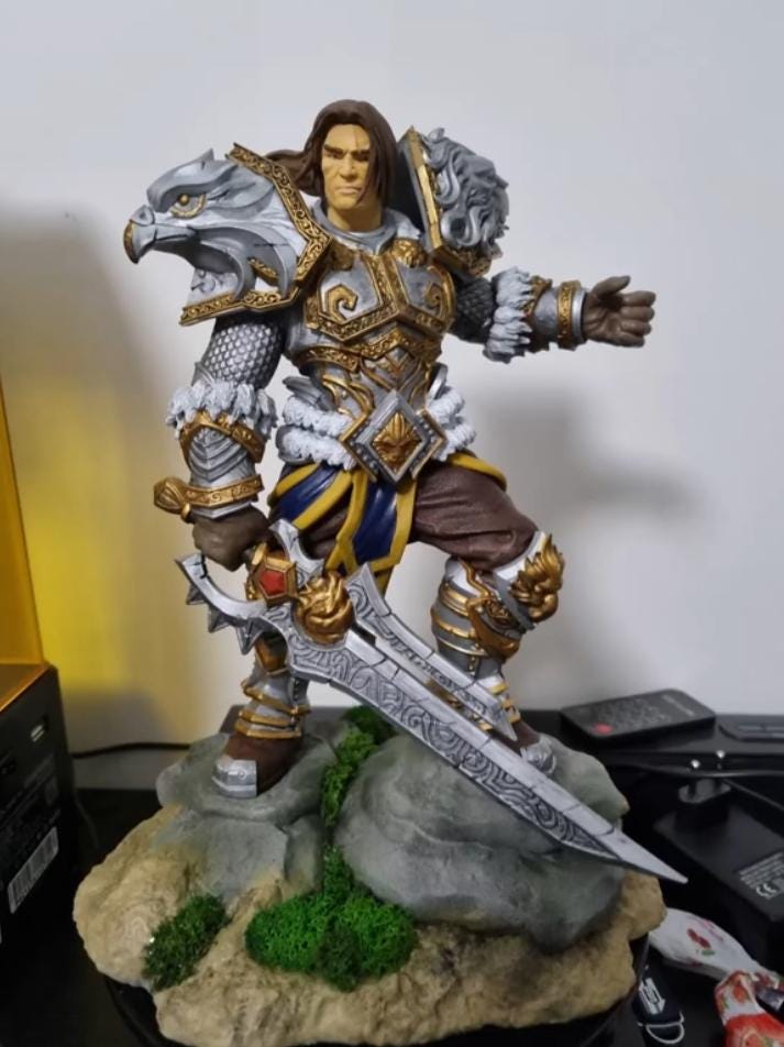 Varian Wrynn WoW Figure