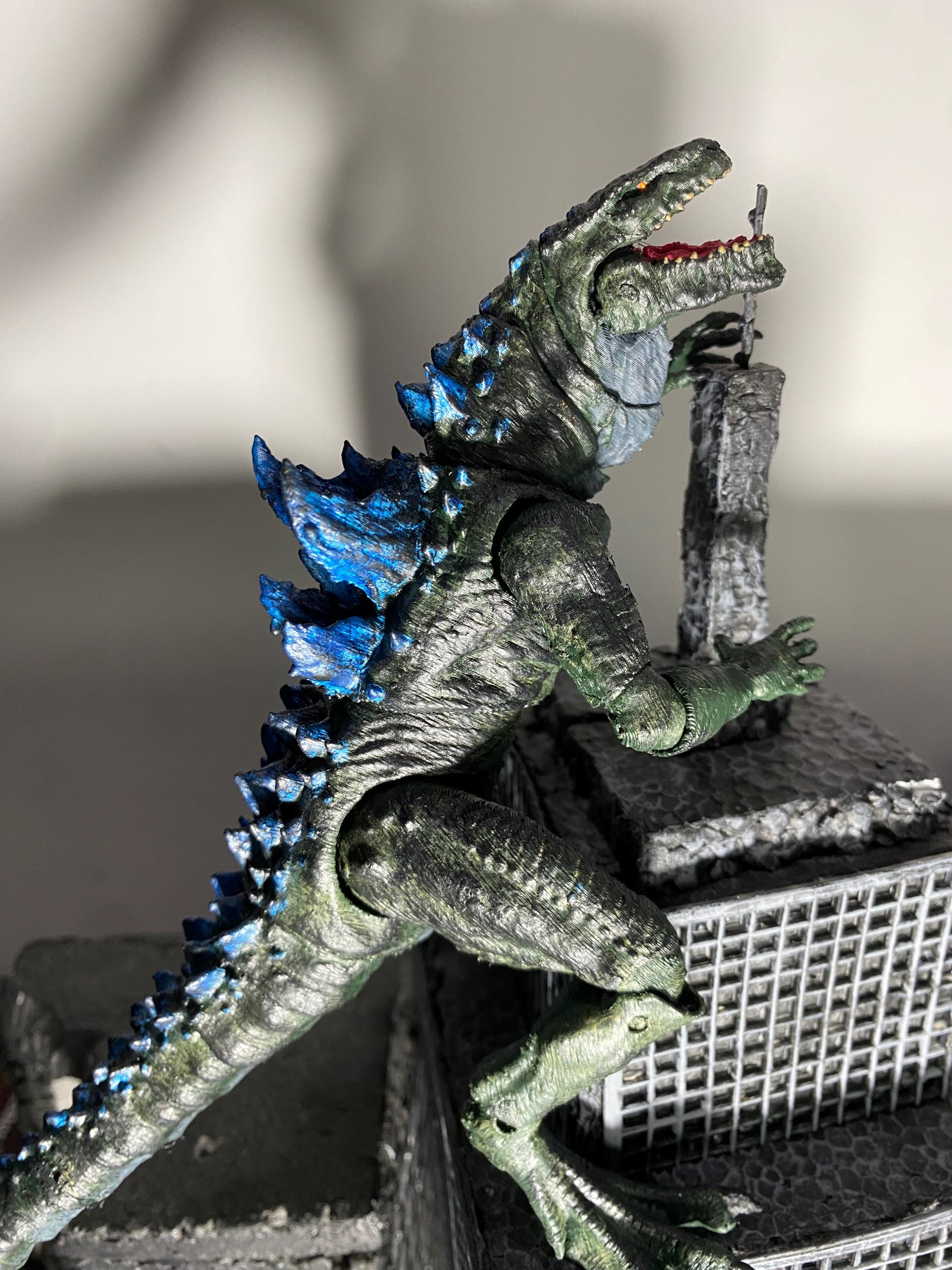 Godzilla 1988 Custom Figure – Premium Hand-painted & Assembled