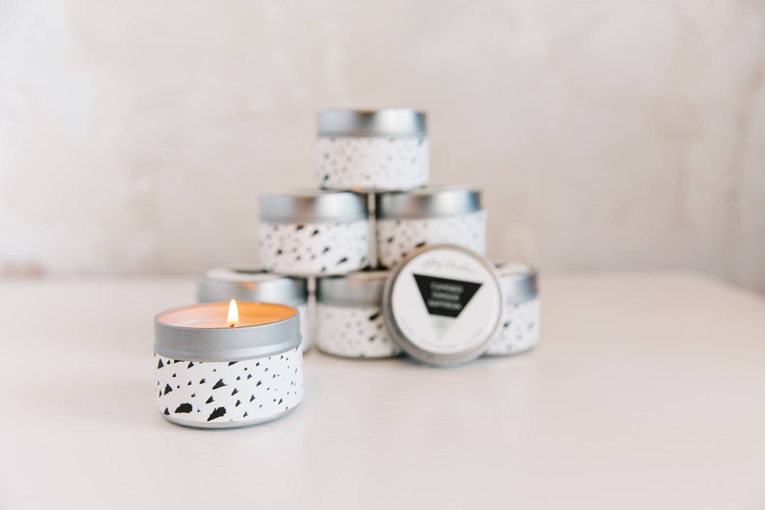 Bougie de Voyage - Safran Gingembre Confit Cire Soja