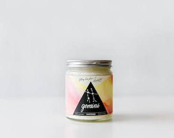 Gemini - Pink Lemonade - Astrology Series - soy wax candle