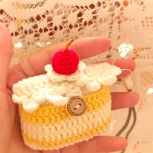 Hook woven earphone case,Crochet Granny Square AirPod Case, Small Pouch, Crochet Earbuds case