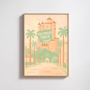 Disney Tower of Terror Art