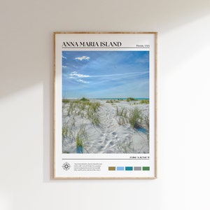 Anna Maria-eiland print, Anna Maria-eiland kunst aan de muur, Anna Maria-eiland poster, Anna Maria-eiland foto, poster Florida