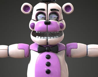 Funtime Freddy SL Furry Custom Full Body Wearable Parts With Helmet 3D ...