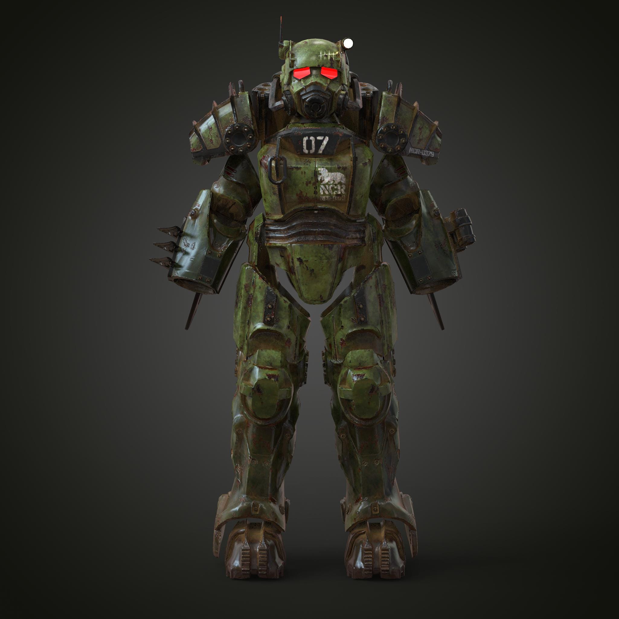 Fallout Accuracy Fallout NCR Ranger Accurate Power Armor Full Body Wearable Armor With ...