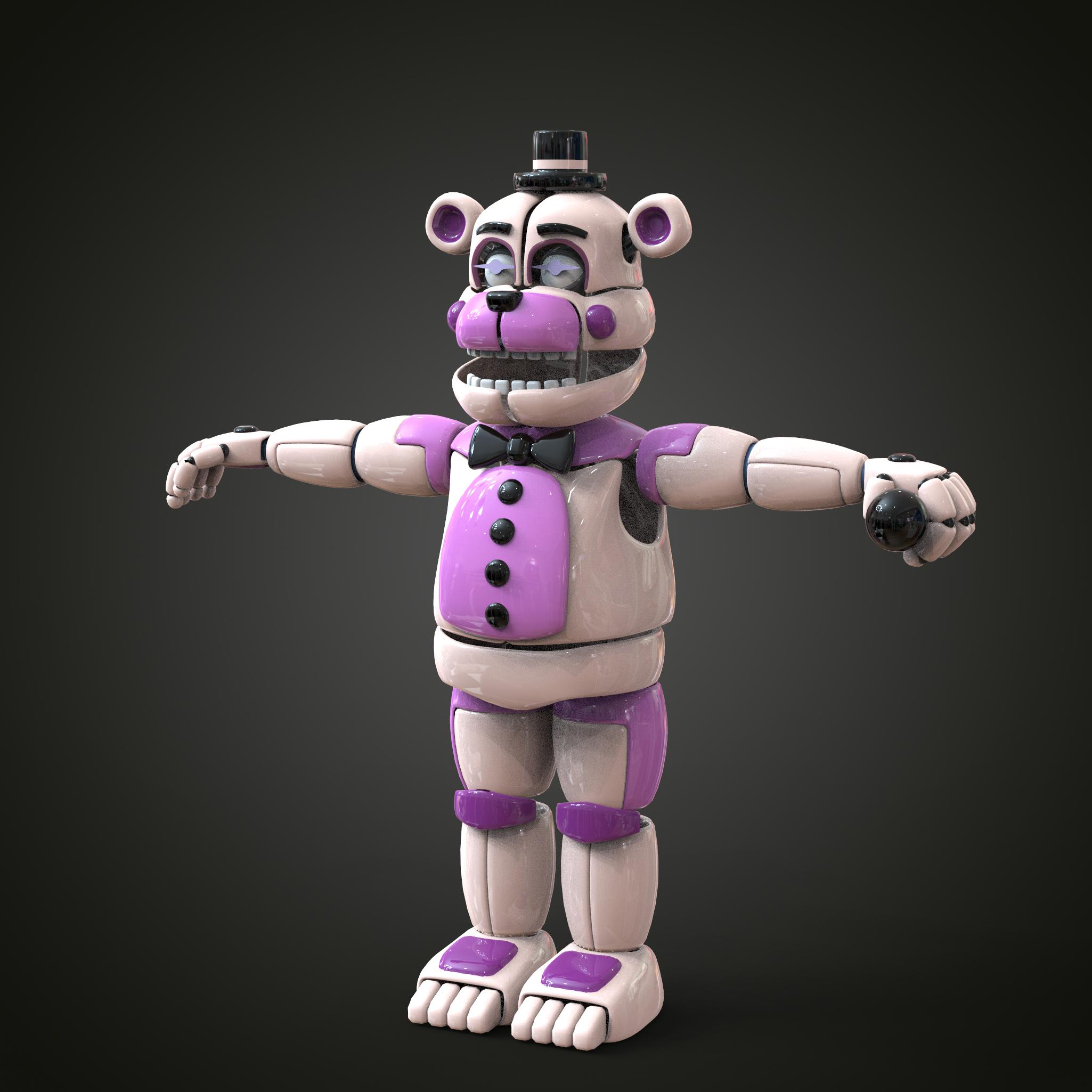 Funtime Freddy SL Accurate Full Body Wearable Parts With Helmet 3D ...