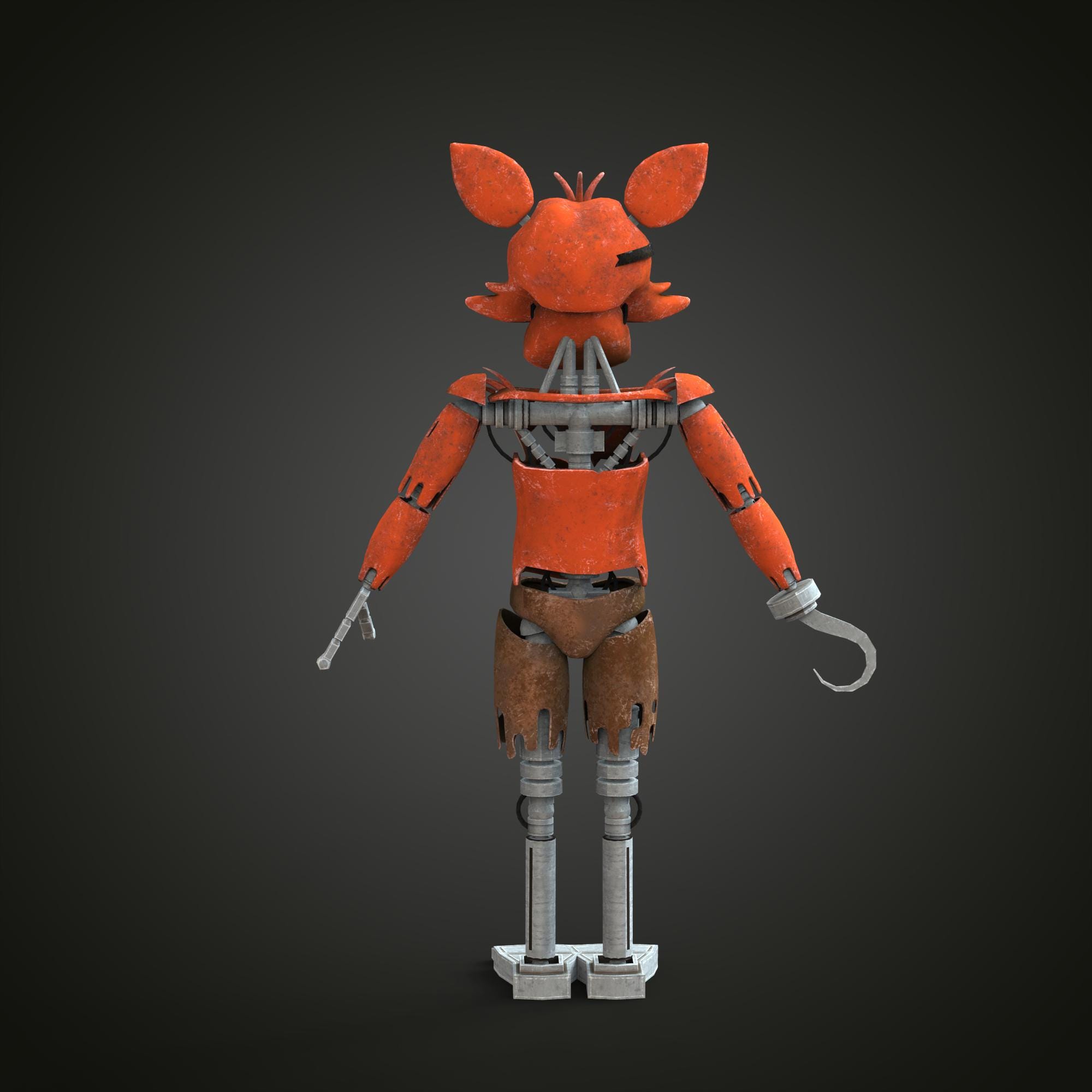 Foxy 1 Custom Full Body Wearable With Head Wearable 3D Model STL - Etsy