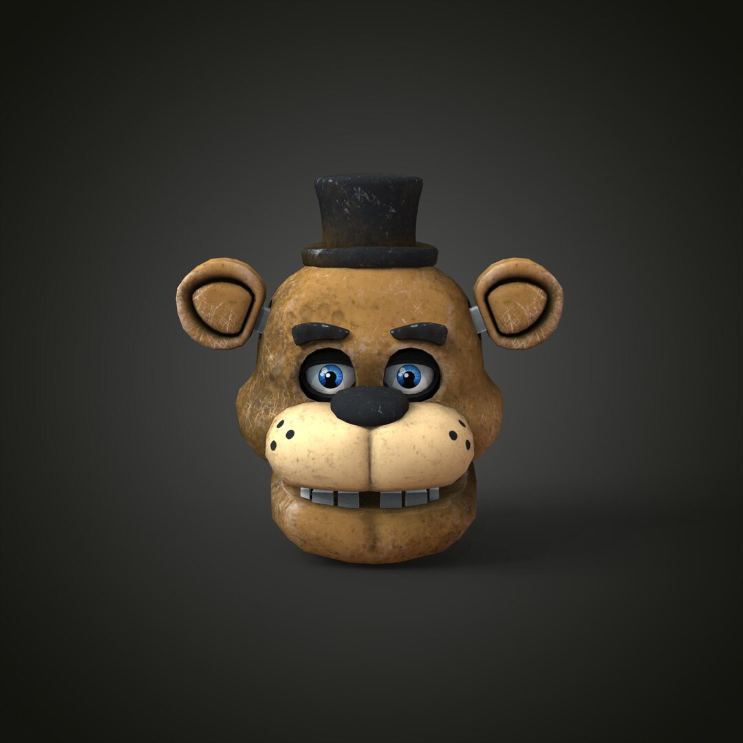 Freddy 1 Bear Custom Full Wearable Head 3D Model STL - Etsy