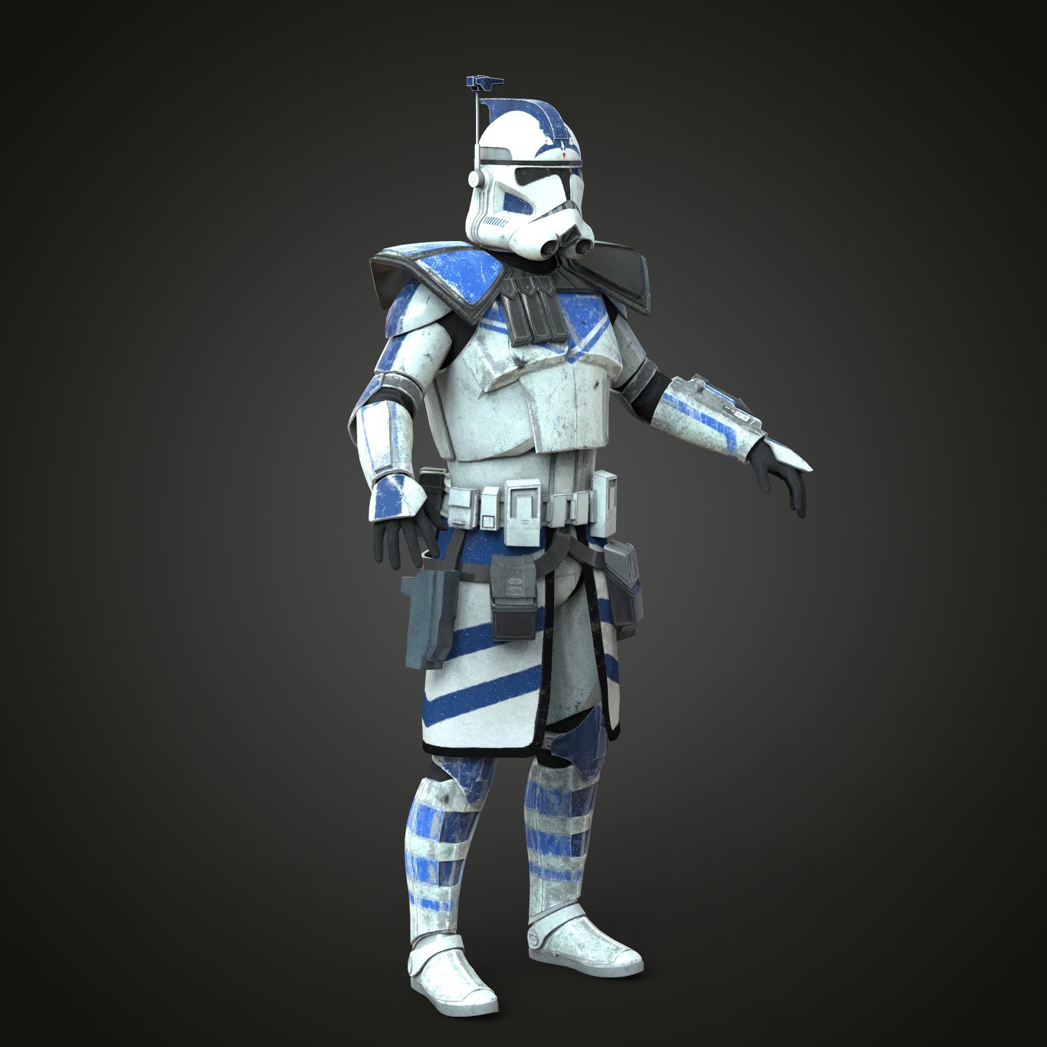 Clone ARC Trooper Phase 2 Fives Accurate Full Wearable Armor With Il Ckux 
