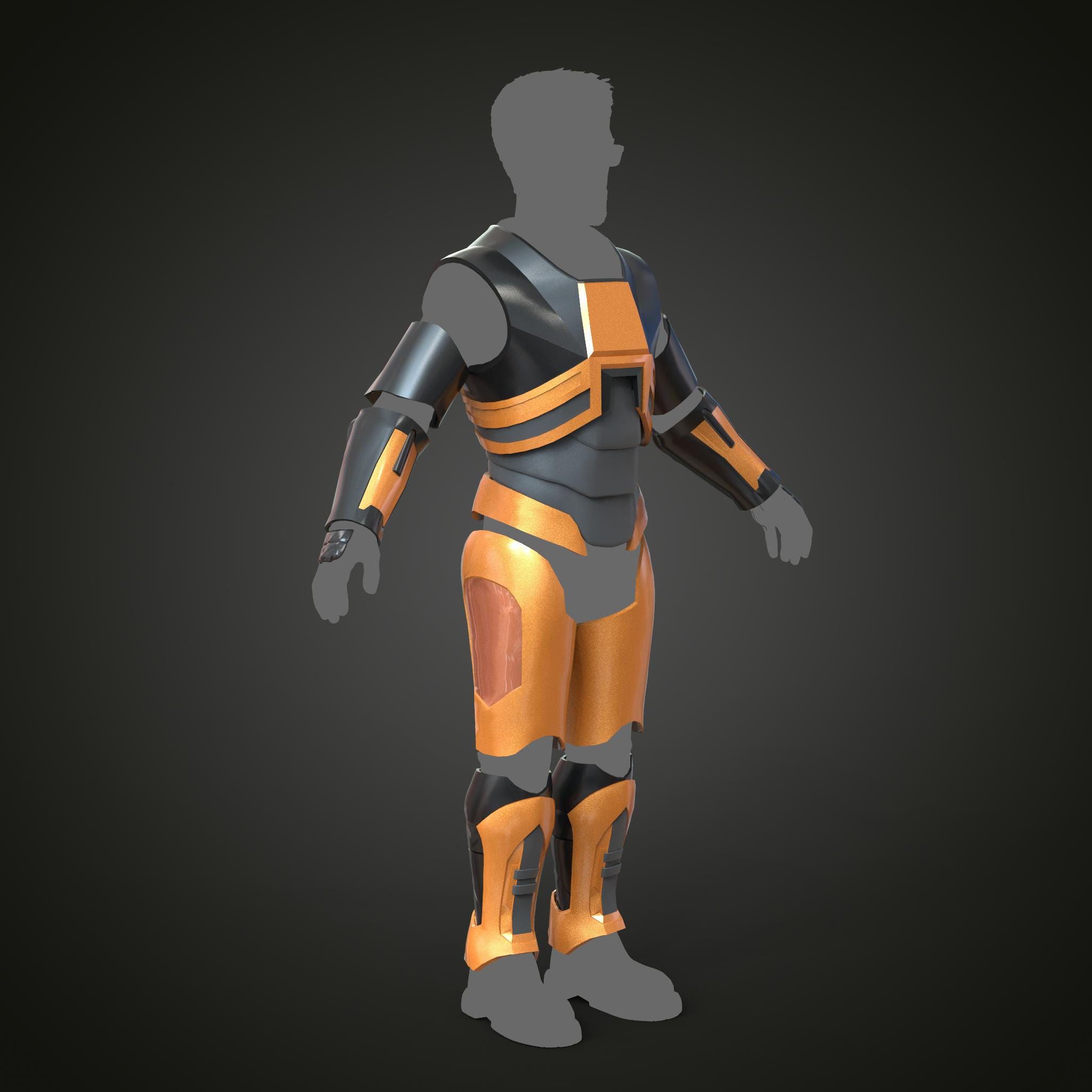 Half Life HEV Mark 5 Accurate Armor 3D Model STL - Etsy