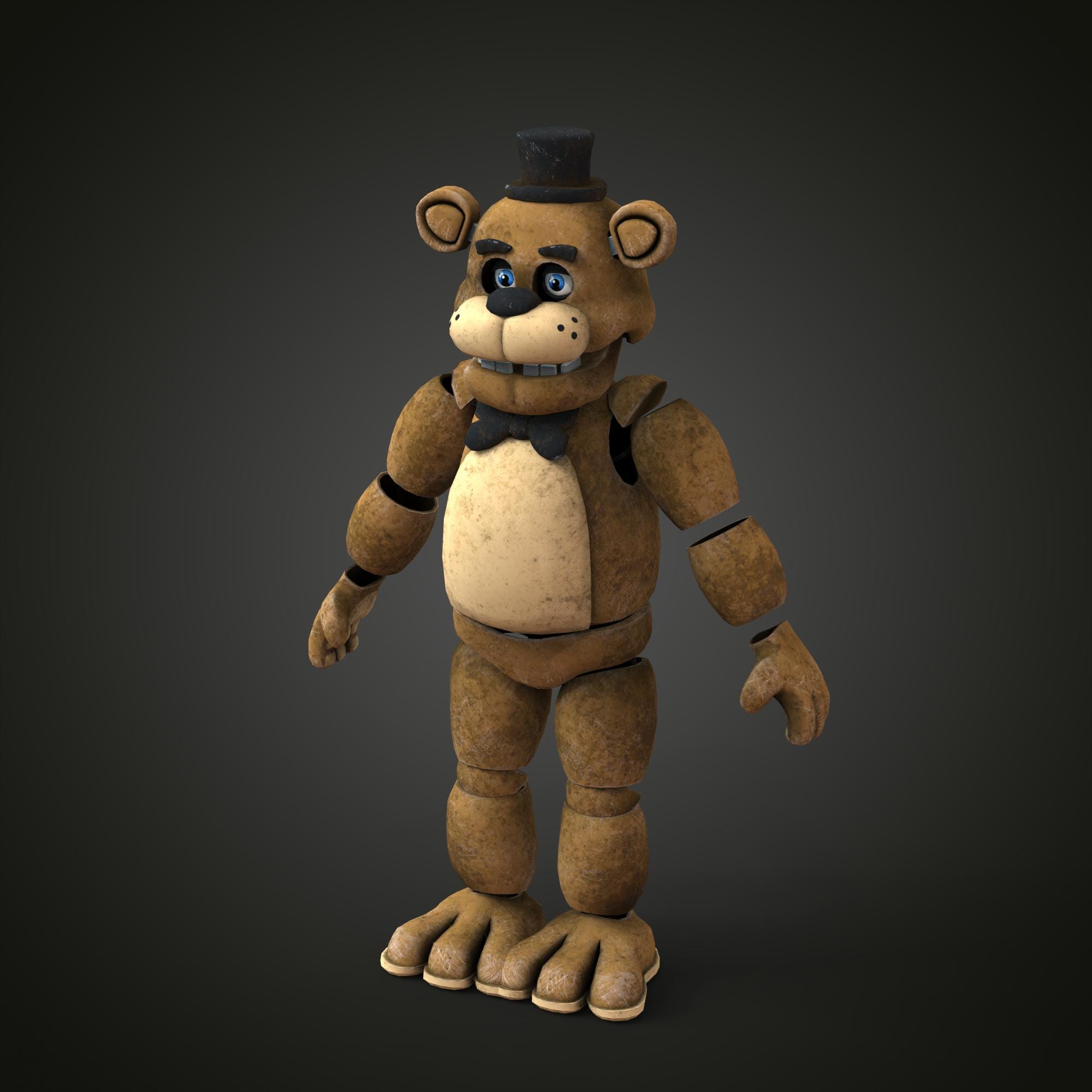 Freddy 1 Bear Custom Full Body Wearable With Head Wearable 3D Model STL ...