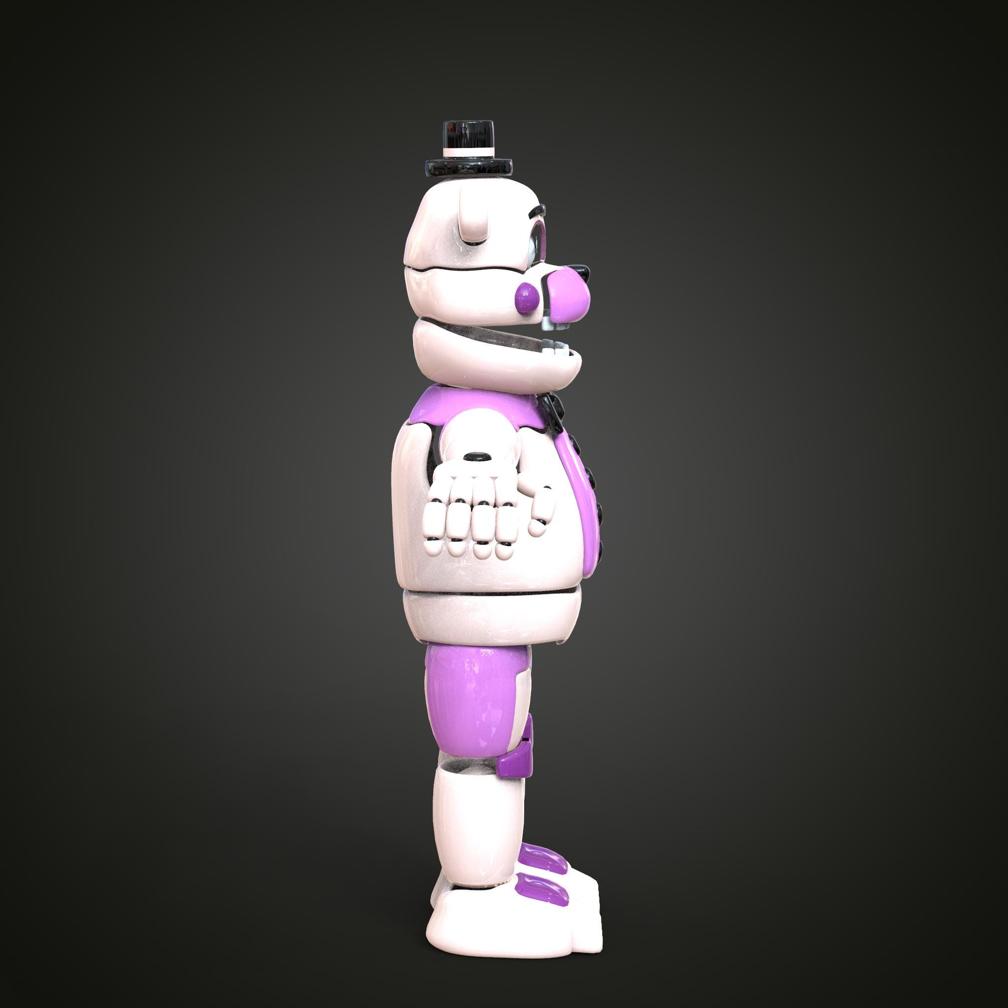 Funtime Freddy SL Accurate Full Body Wearable Parts With Helmet 3D ...